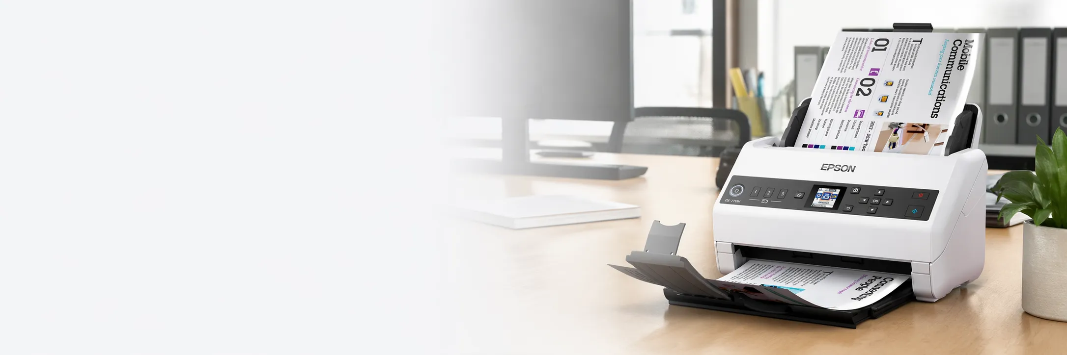 Skaner dokumentów Epson na stanowisku EZD RP